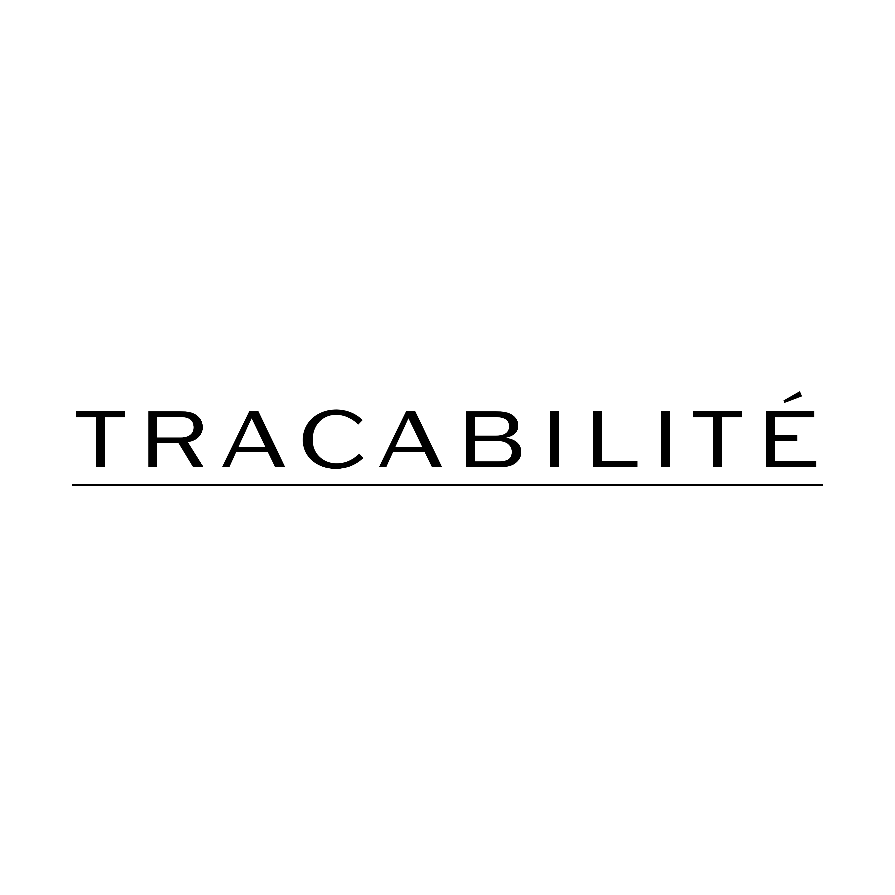 TRACABILITÉ